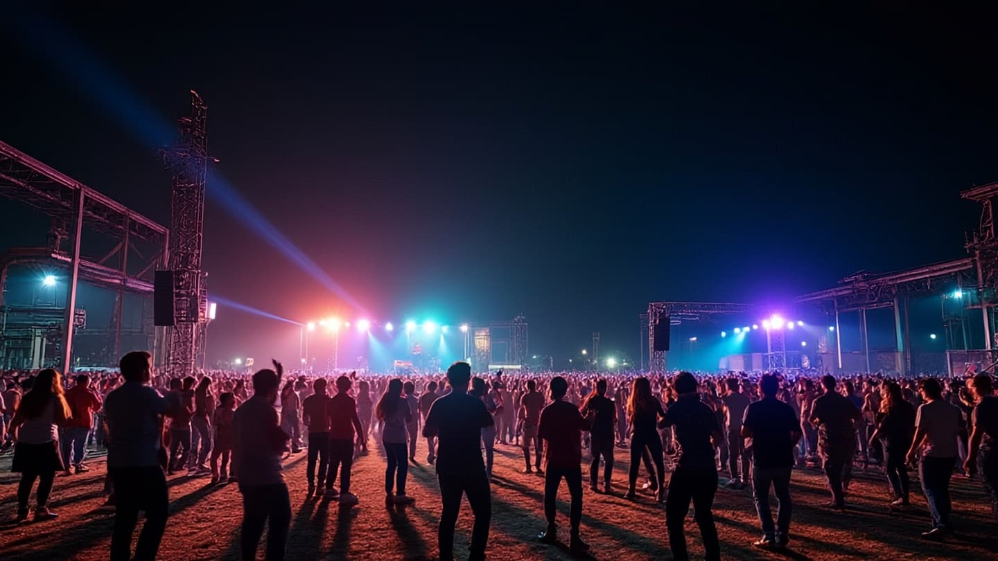 When Silence Breaks, A Military Site Becomes a Stage for Thousands