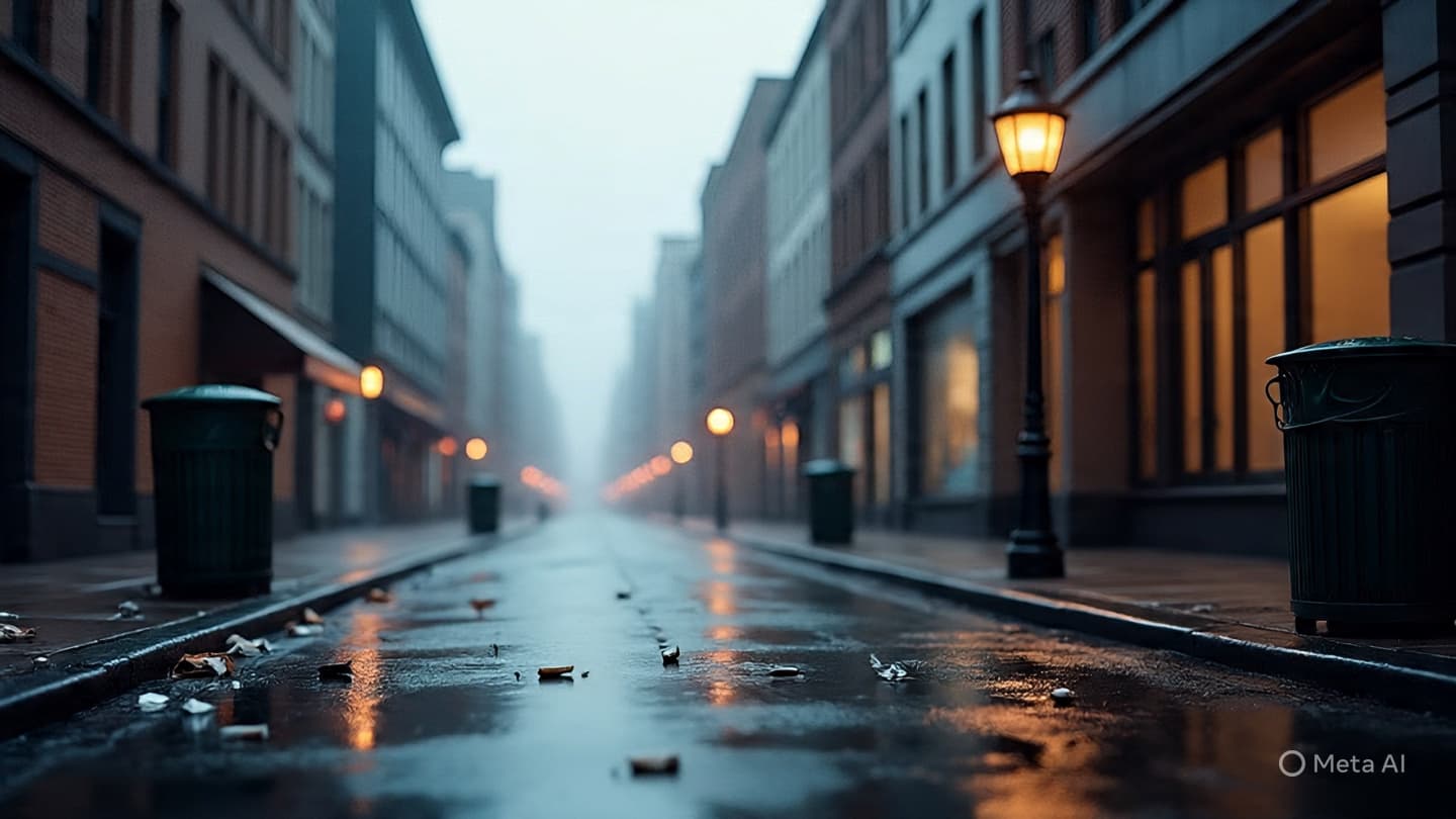 Between The Quiet Street And The Struggle, A Narrative Of Loss In The Morning