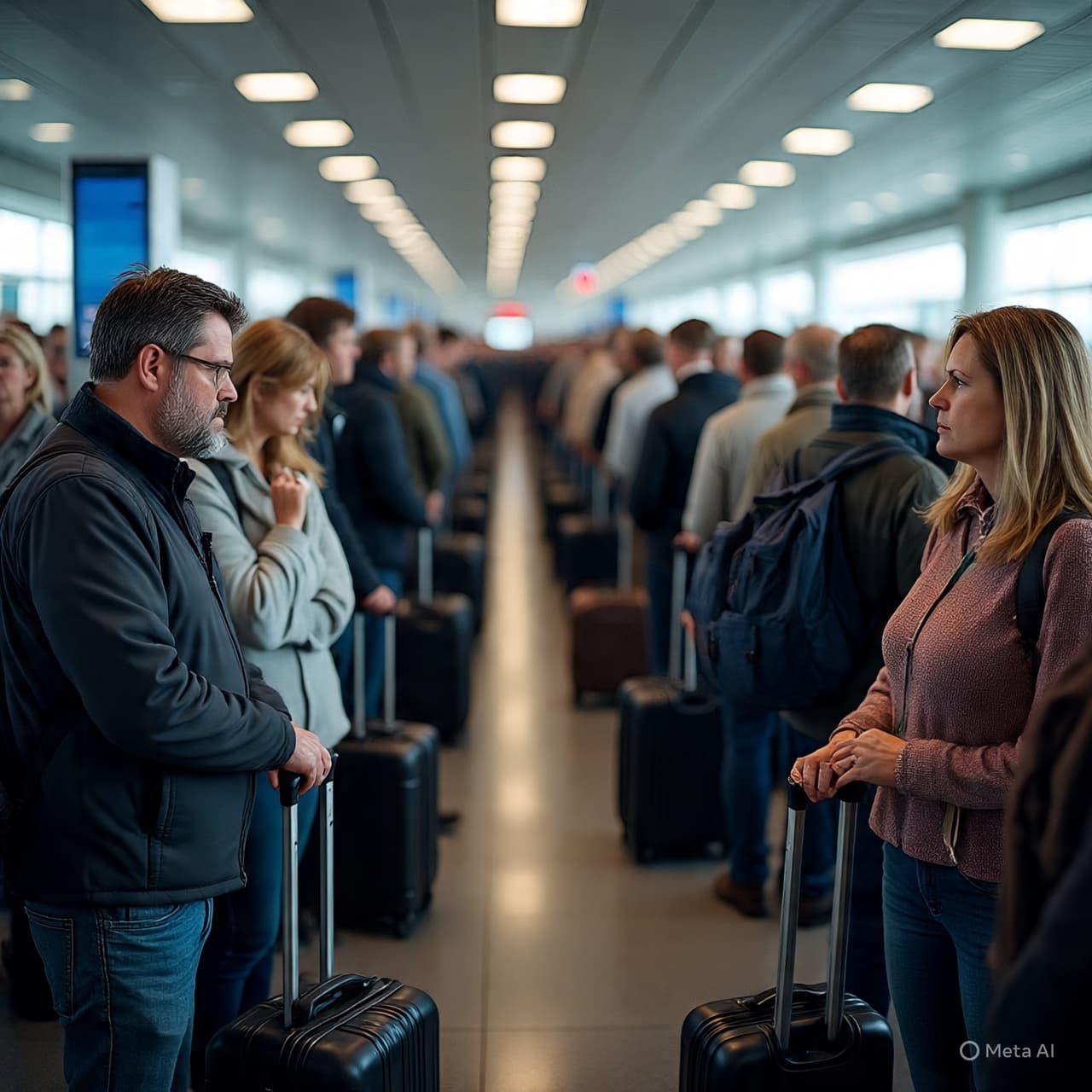 Between Security Lines and Unpaid Hours: A Strain Felt Across U.S. Airports