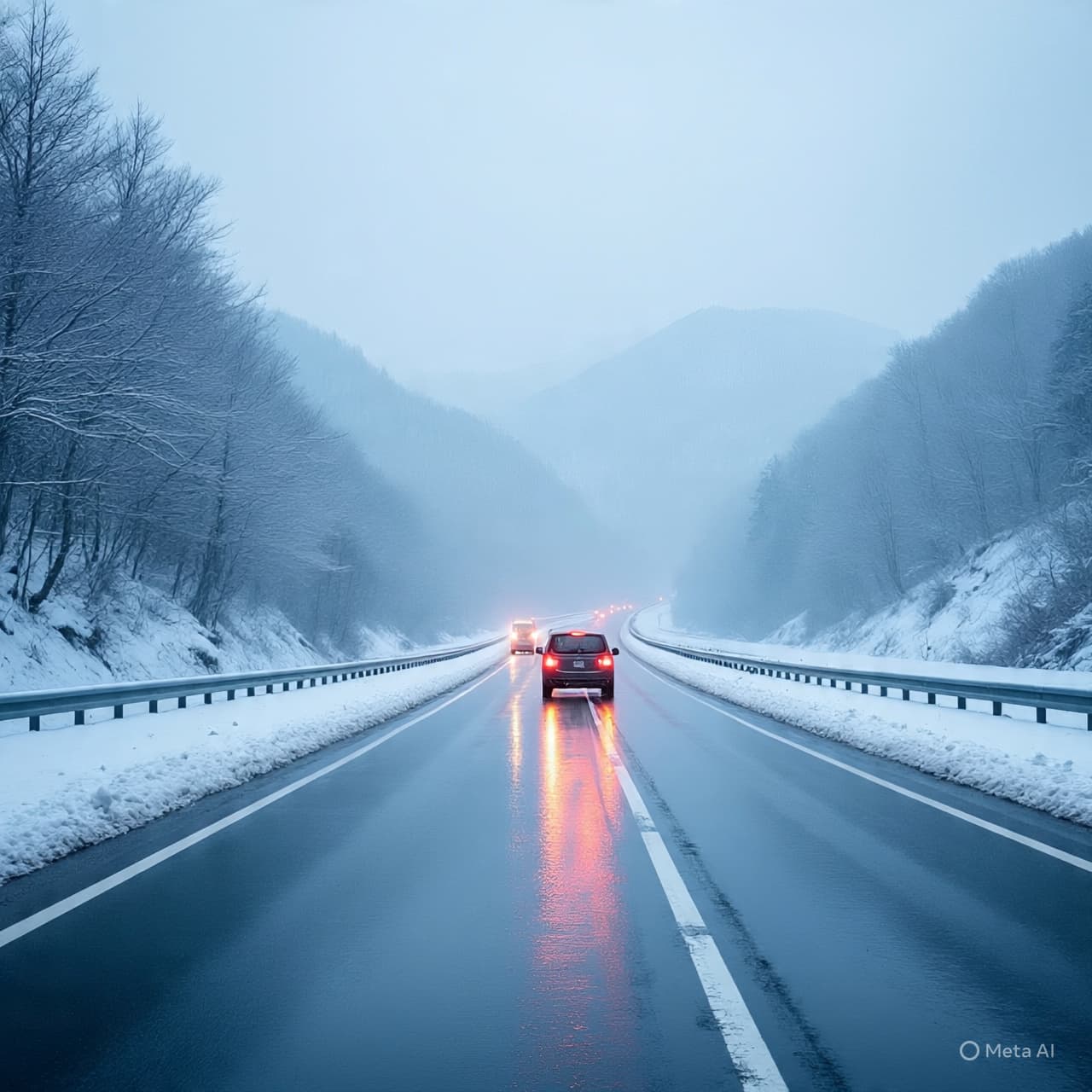 Beneath a Late Winter Sky, How Will Snow Shape the Journey Along Tomei and Hokuriku Routes?