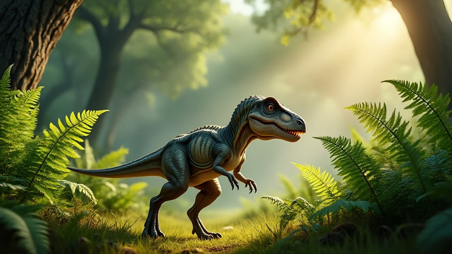 A student’s careful eye reveals a predator from a distant past