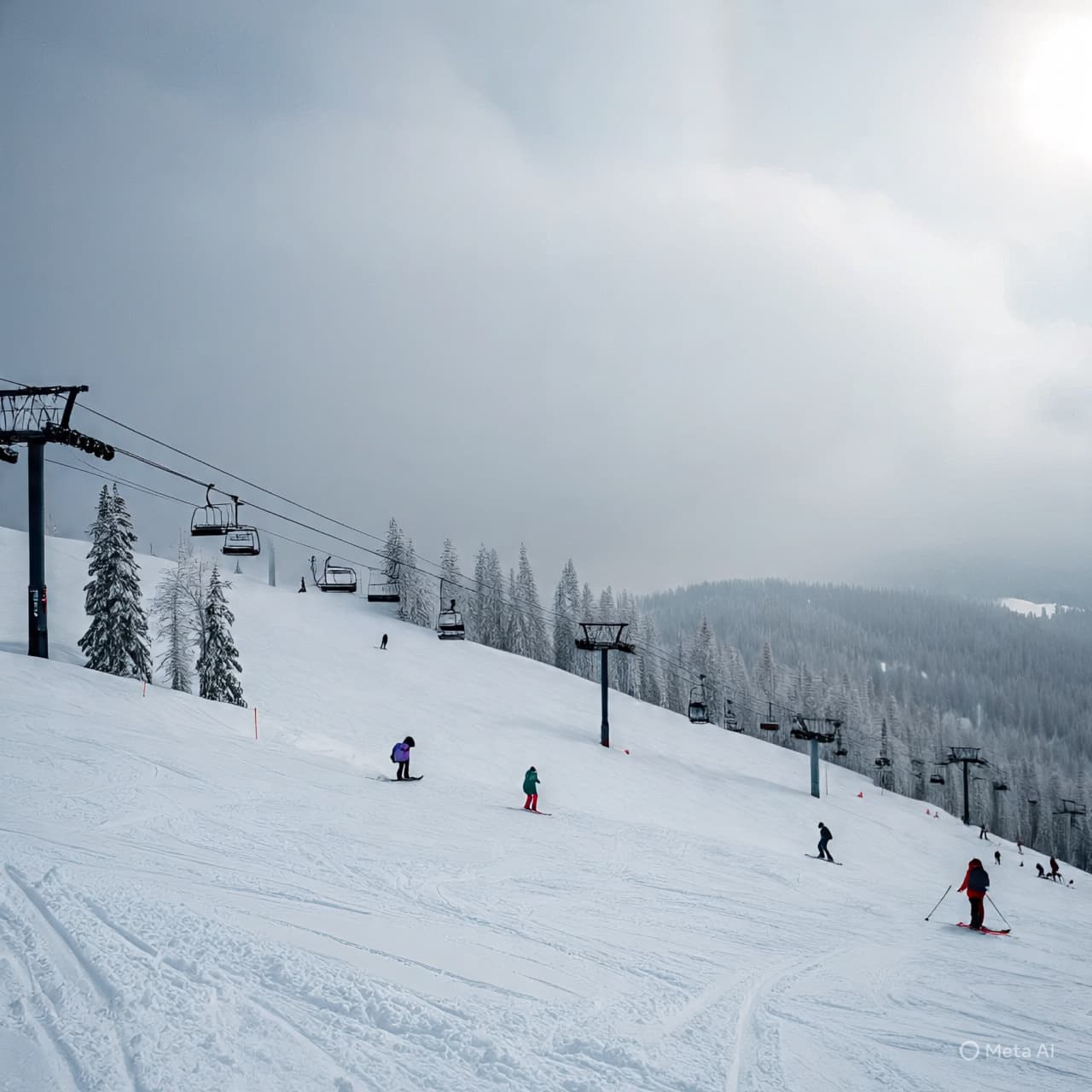 When Morning Frost Turns to Rushing White: A Mountain’s Quiet Power Revealed