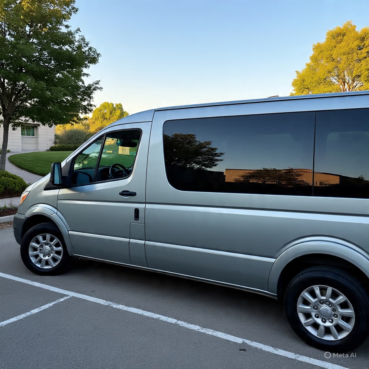 In the Quiet Stillness of a Parked Van, Time Lingers Longer Than It Should