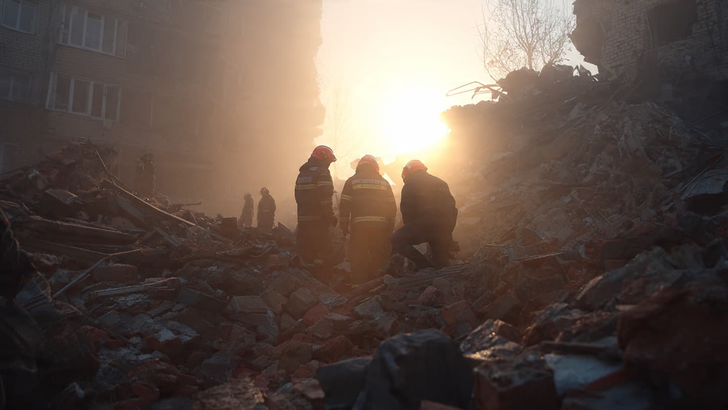 Under the Sirens and the Spring Sky: Ukraine Endures Another Night of Fire