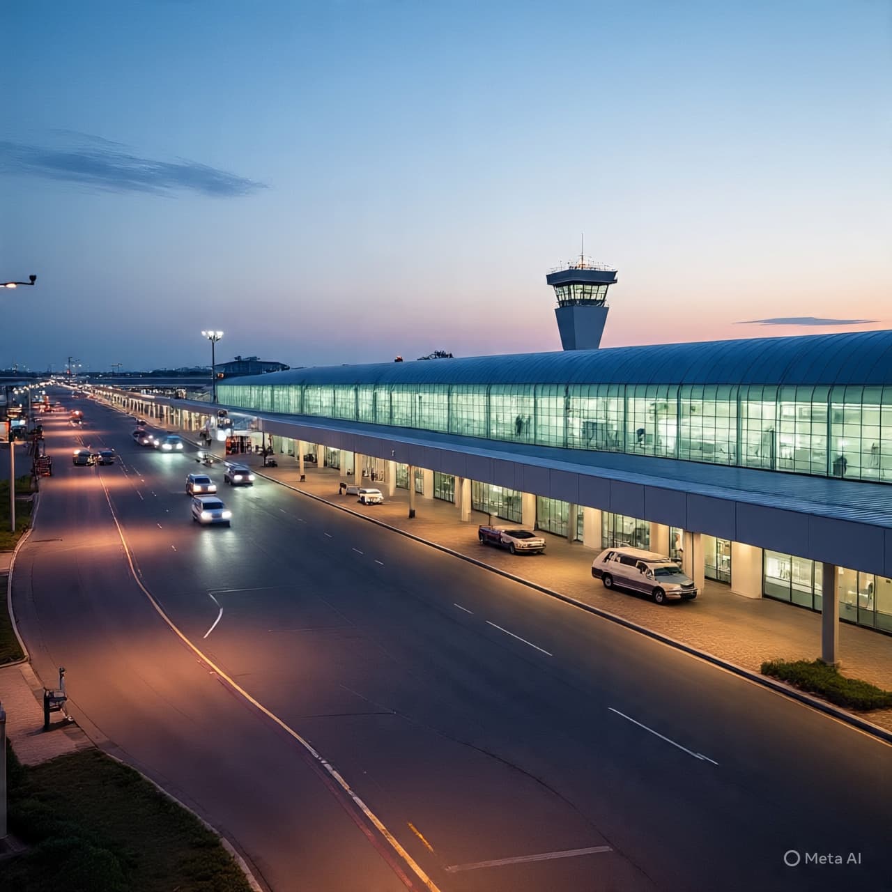 Across Runways and Roads, A Pursuit Cuts Through the Edges of Departure