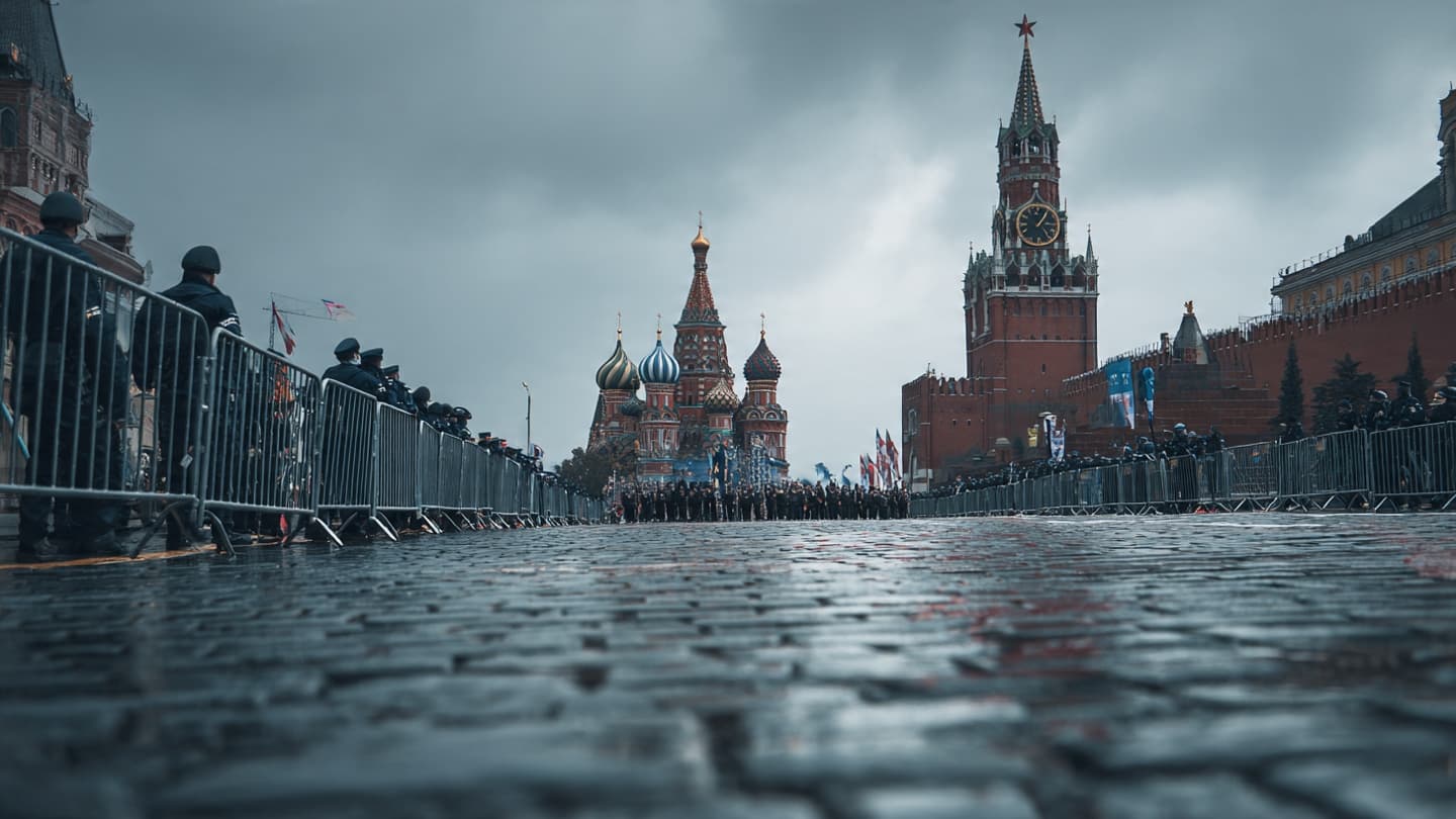 When Red Square Borrowed a Few Hours of Silence