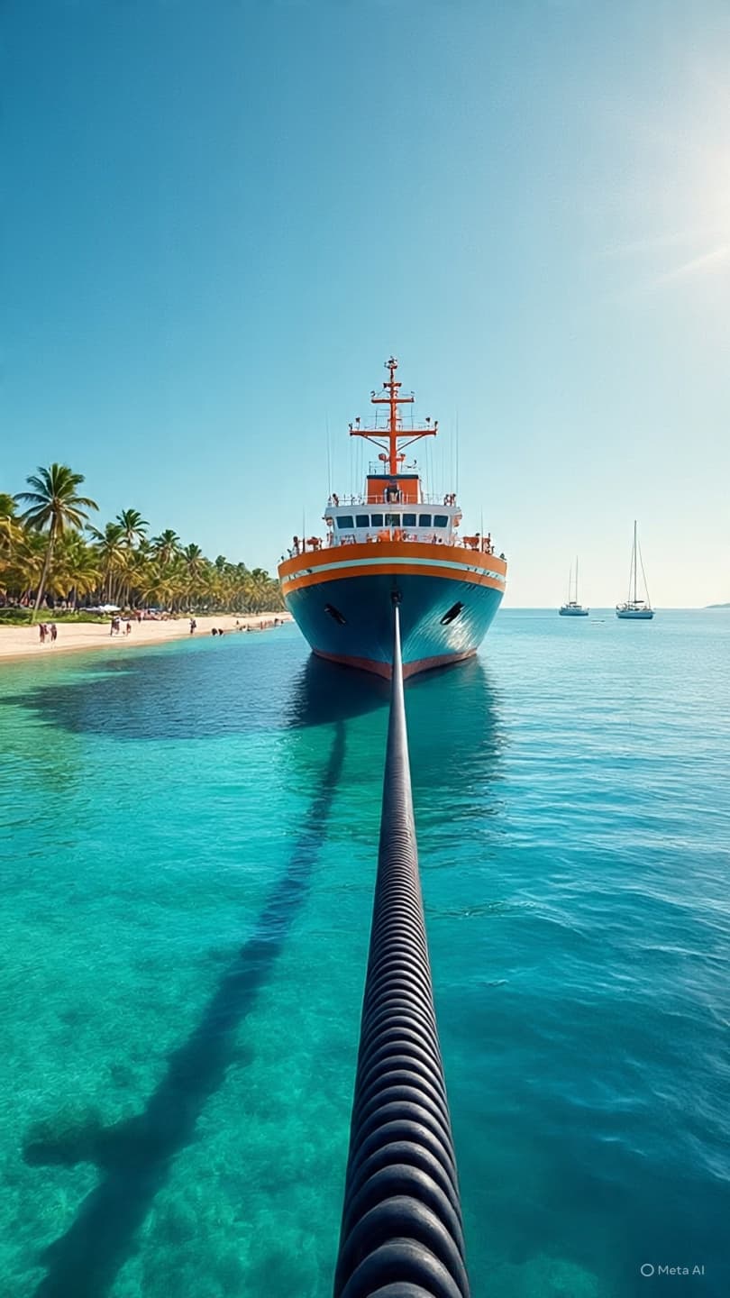 Between the Coral Sea and the Digital Edge: A Narrative of the Island’s Connection