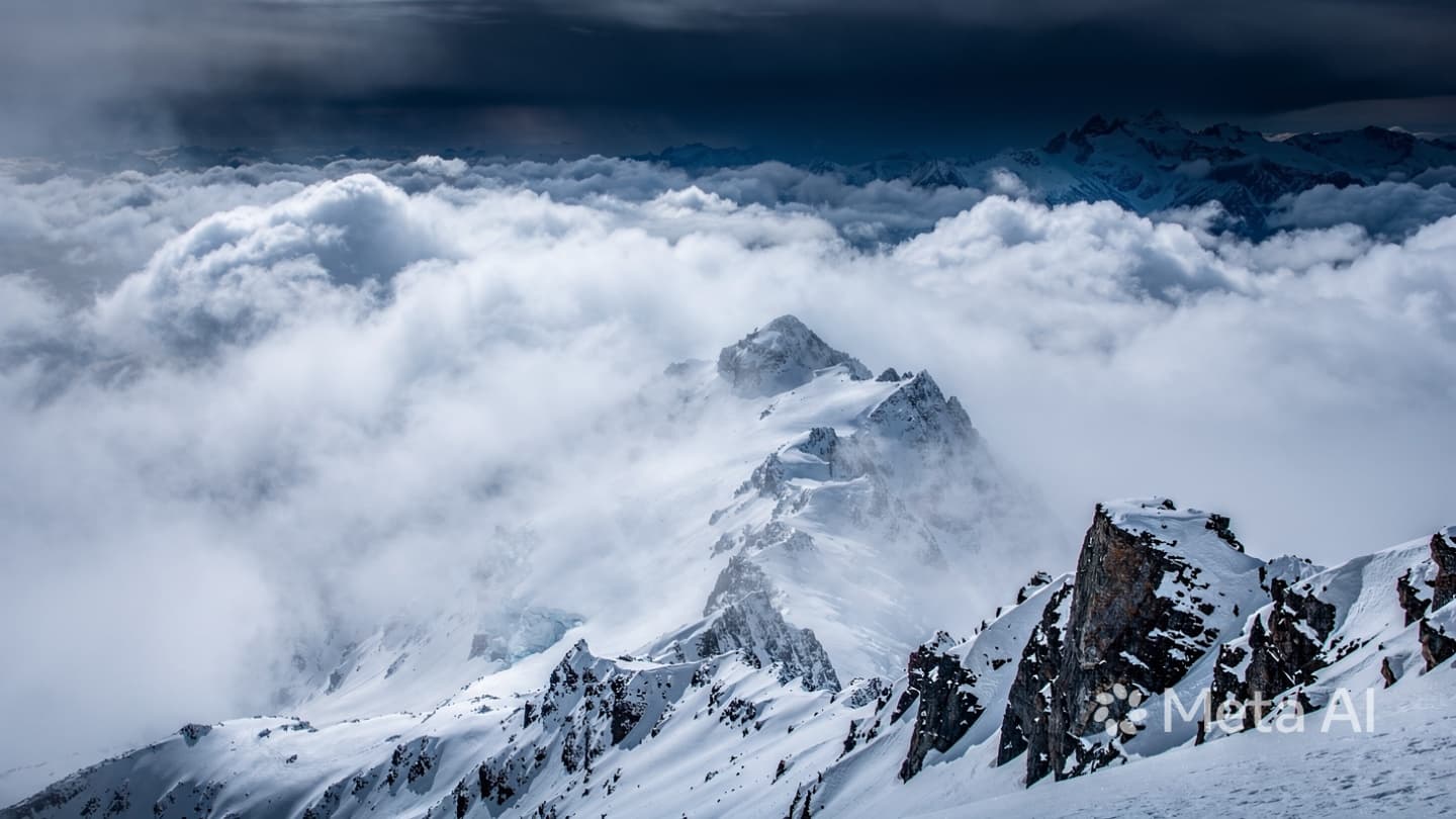 When the Sky Becomes the Earth: Reflections on the Great Silence of a Mountain Gale