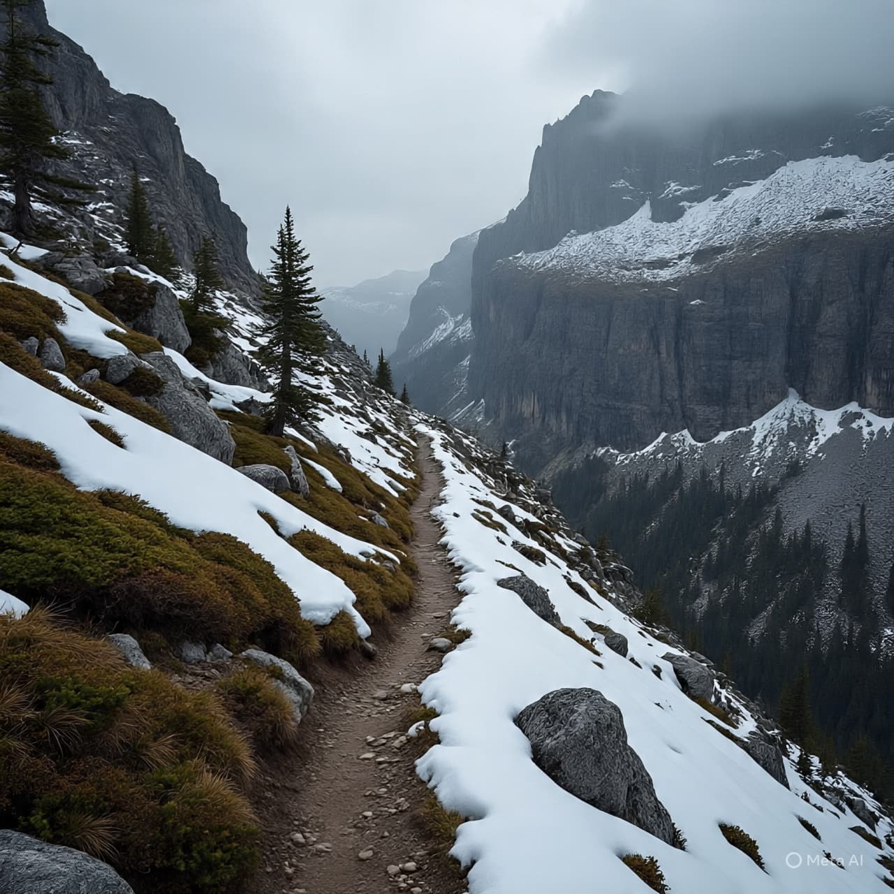 When the Wild Draws Near: Time, Altitude, and a Moment Caught in Snow