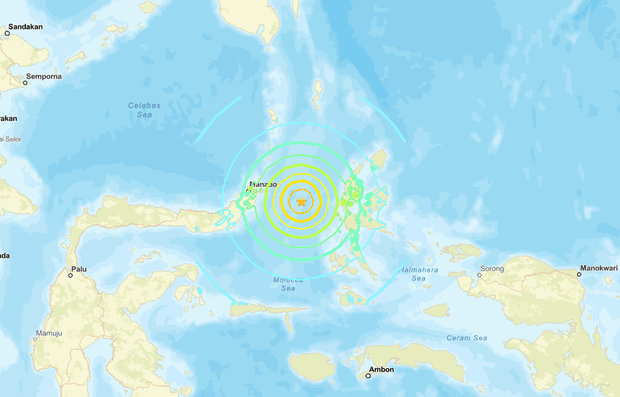 Magnitude 7.8 Earthquake Strikes Indonesia, Sparking Tsunami Alert