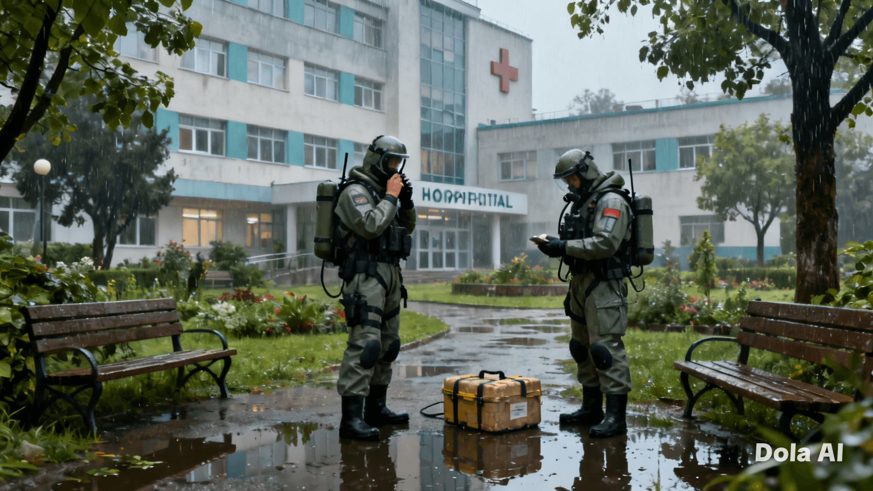 When History Stirs in the Most Unlikely Place: A Shell, a Hospital, a Night of Tension