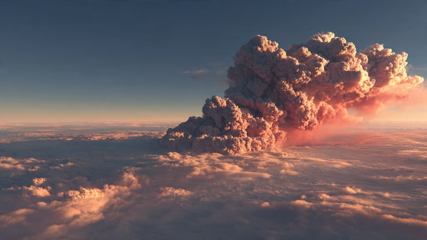 From the Ashes of a Volcano, An Unexpected Atmospheric Change Emerged