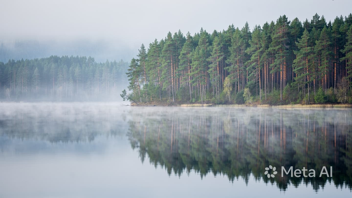Where the Pines Whisper to the Deep Water, A Solitary Heart Lost in the Wilderness