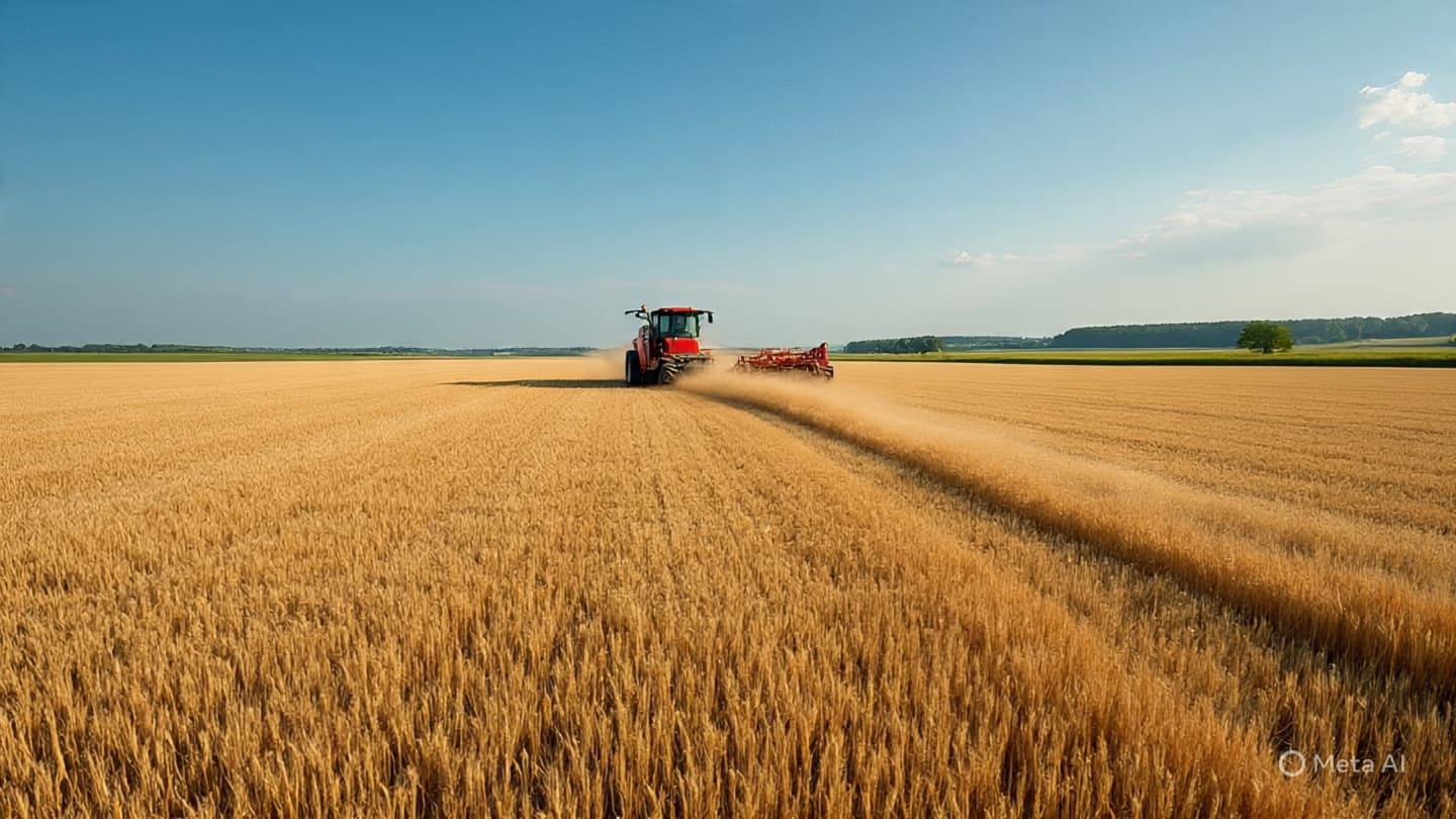 When the Autumn Rain Becomes a Golden Gift: Reflections on the Bumper Wheat Harvest