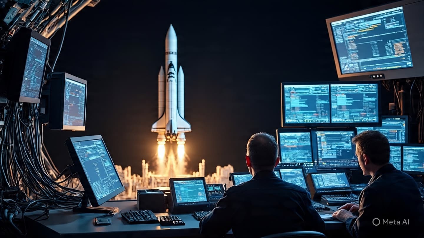 When a rocket pauses mid-journey, knowledge begins its quiet ascent