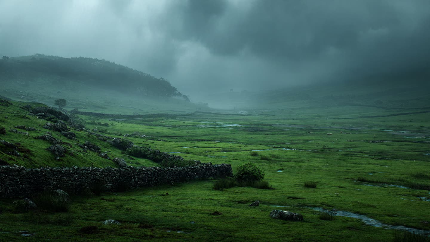 When the Clouds Descend Upon the Fields: A Narrative of Rain and Vigilance