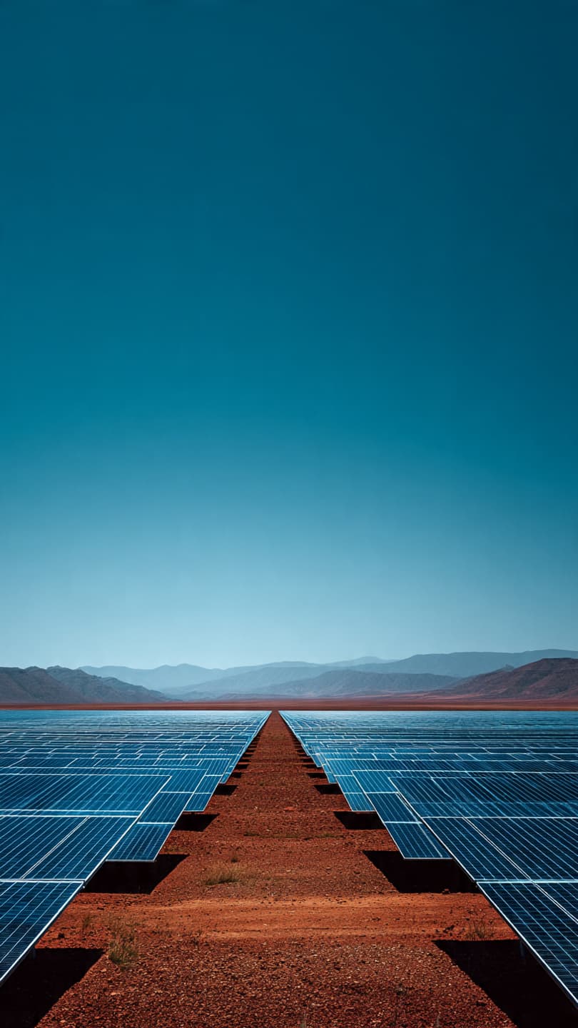A Stillness in the Panel: When the Sky Meets the Grid