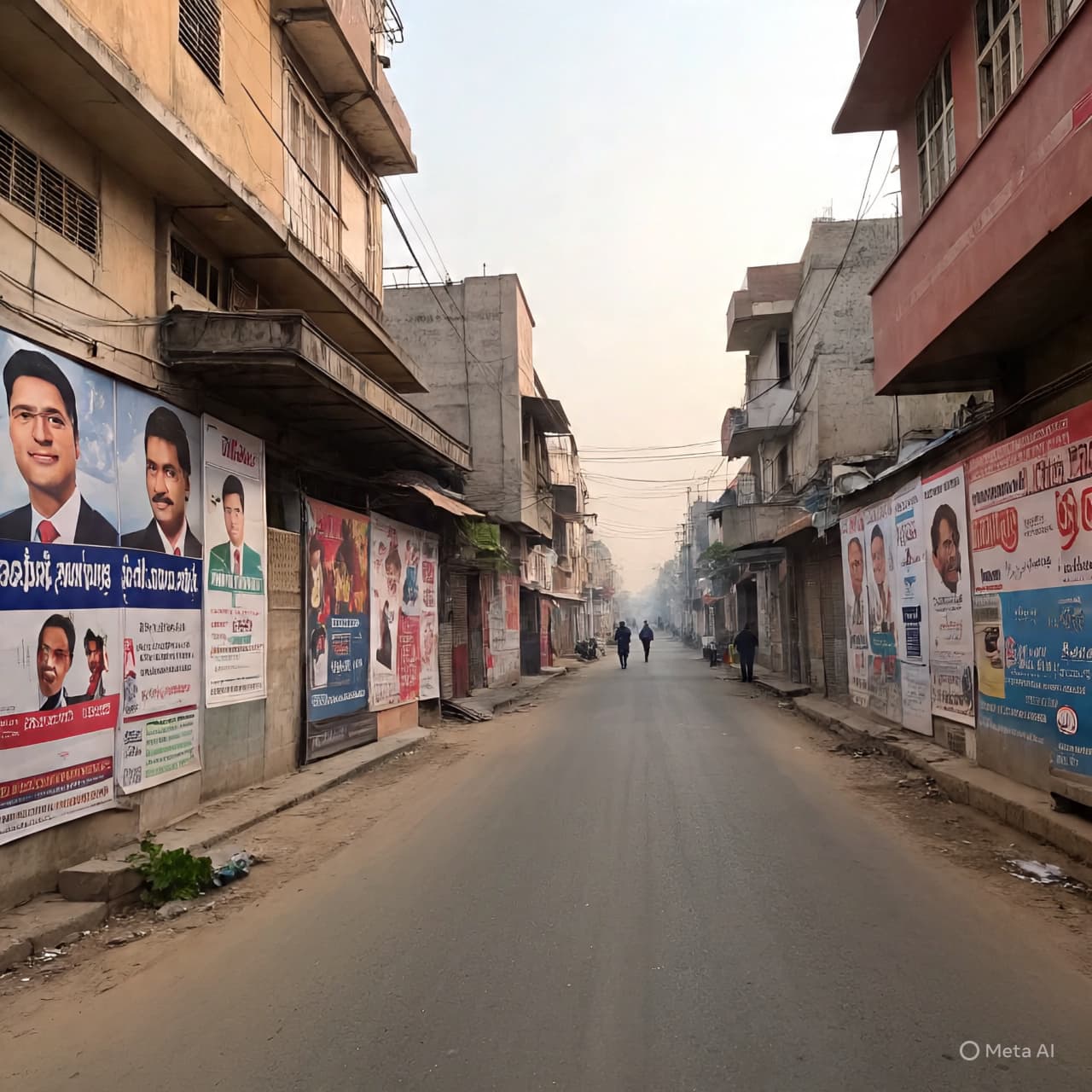 Where River and Rally Converge, A Nation’s Choice Waits in the Air