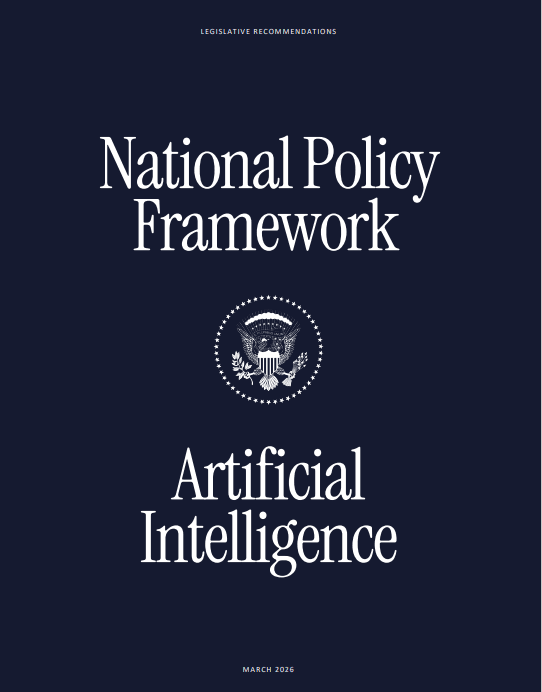U.S. Advances National AI Policy Framework Amid Global Tech Race