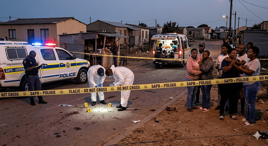 Bloodshed in Wells Estate: Two Dead, Six Wounded in Brutal Mass Shooting