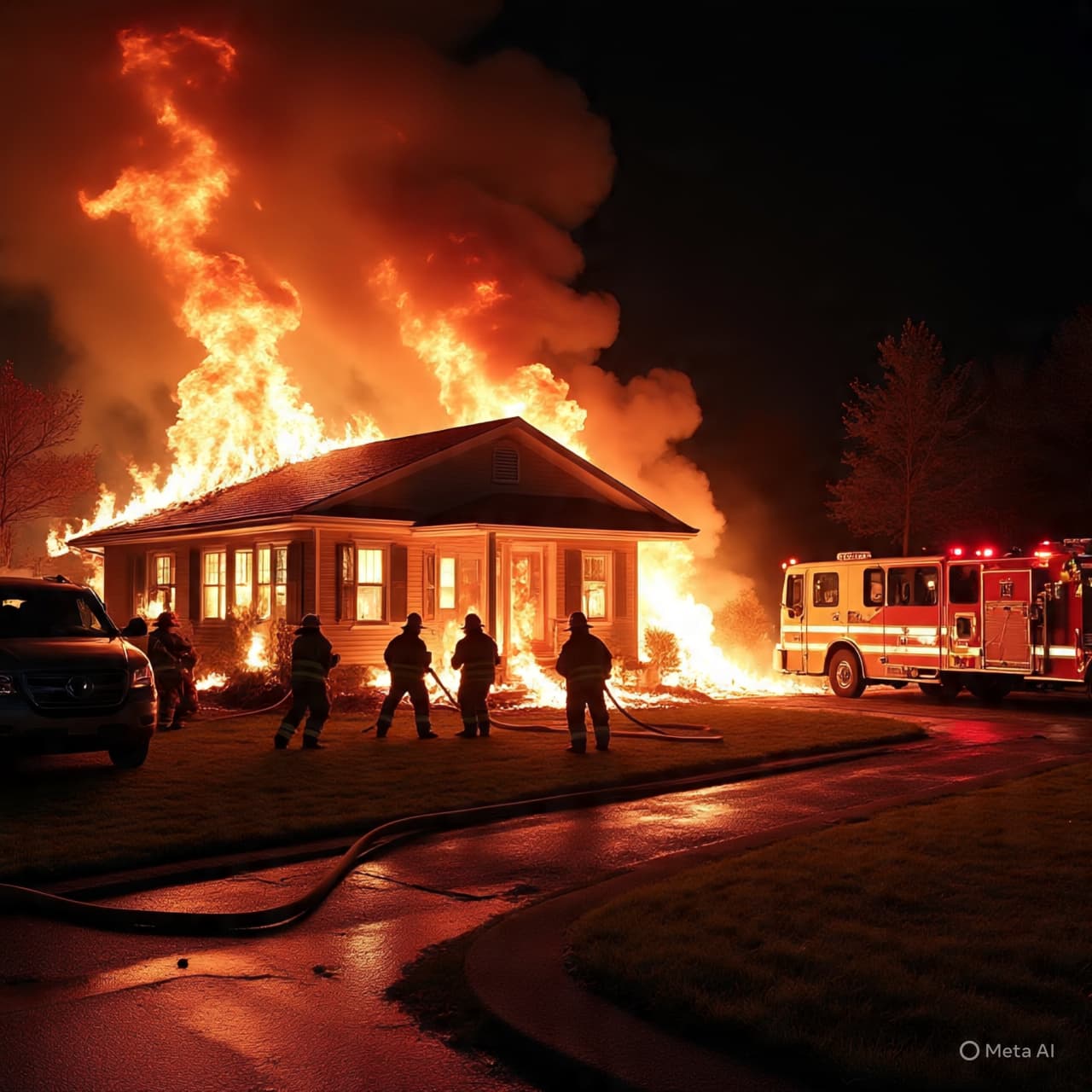 When Flames Whisper Loss: What Remains After a Night Turns to Ash