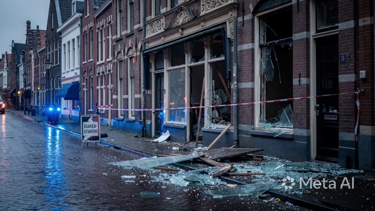 When the Morning Glass Shatters: Silent Echoes of Fire Within the Ancient Utrecht Streets