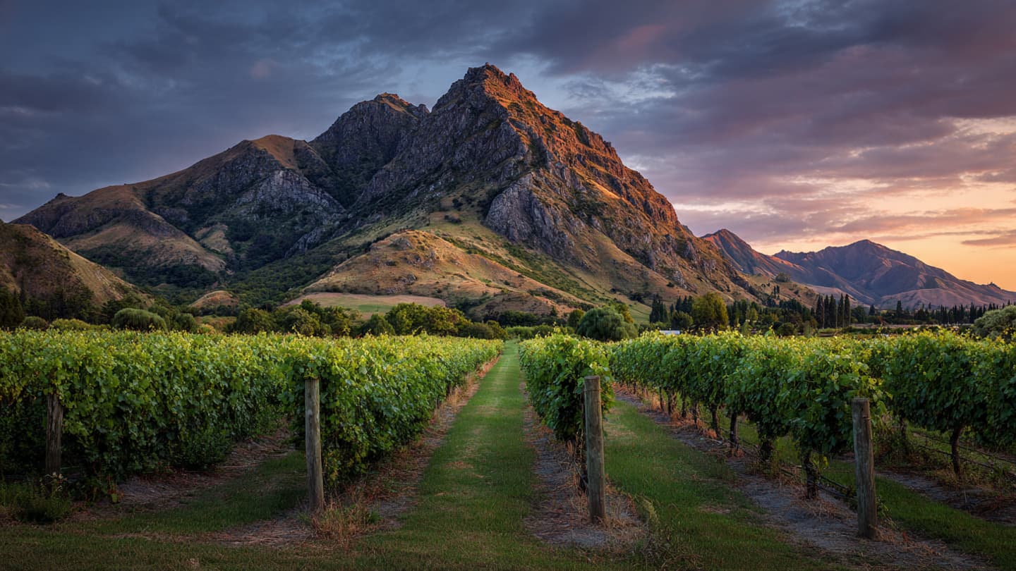 Where the Gold Deepens and the Wine Fades, Reflections on the Shifting New Zealand Soil