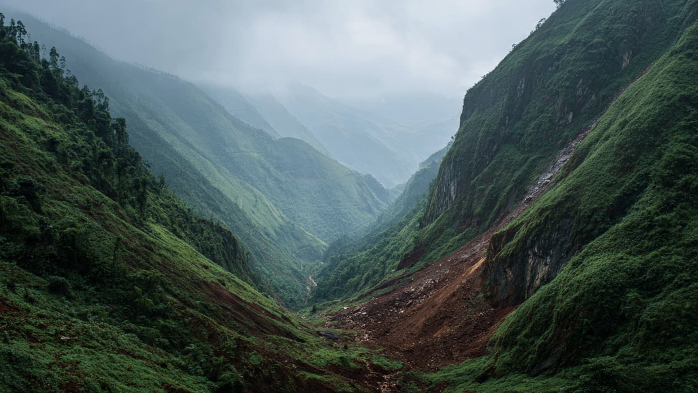 Where the Mountain Surrenders to the Rain, a Reflection on the Northern Highlands