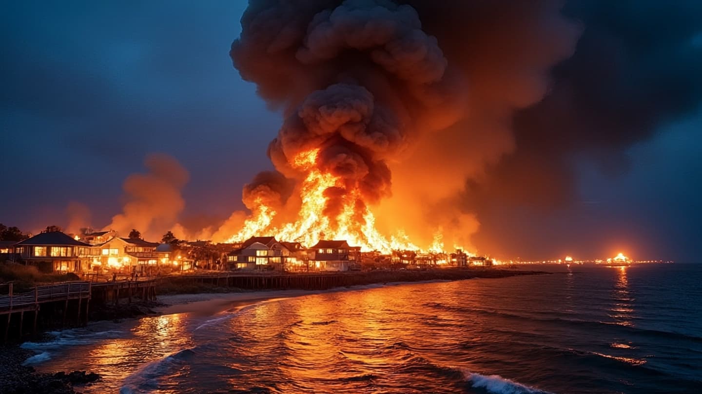 When Flames Rewrite the Shoreline: What Remains After the Fire