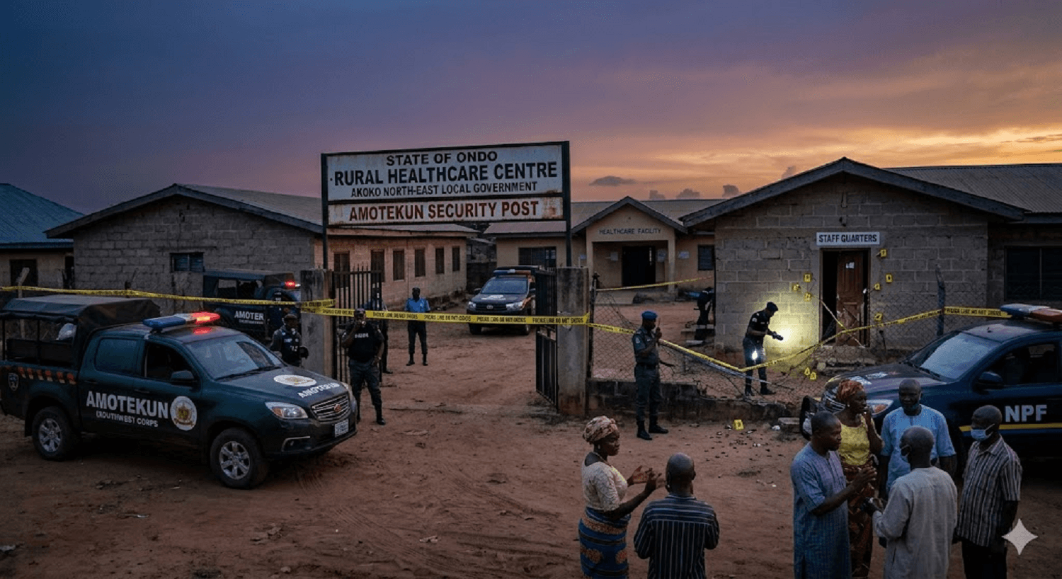 Healthcare Under Siege: Gunmen Abduct Six Workers in Midnight Raid on Ondo Facility