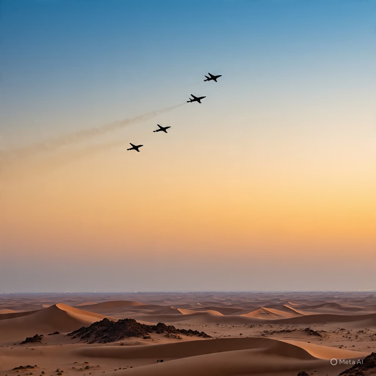 Beyond the Horizon of Deterrence: When Warnings Echo Across the Desert Sky
