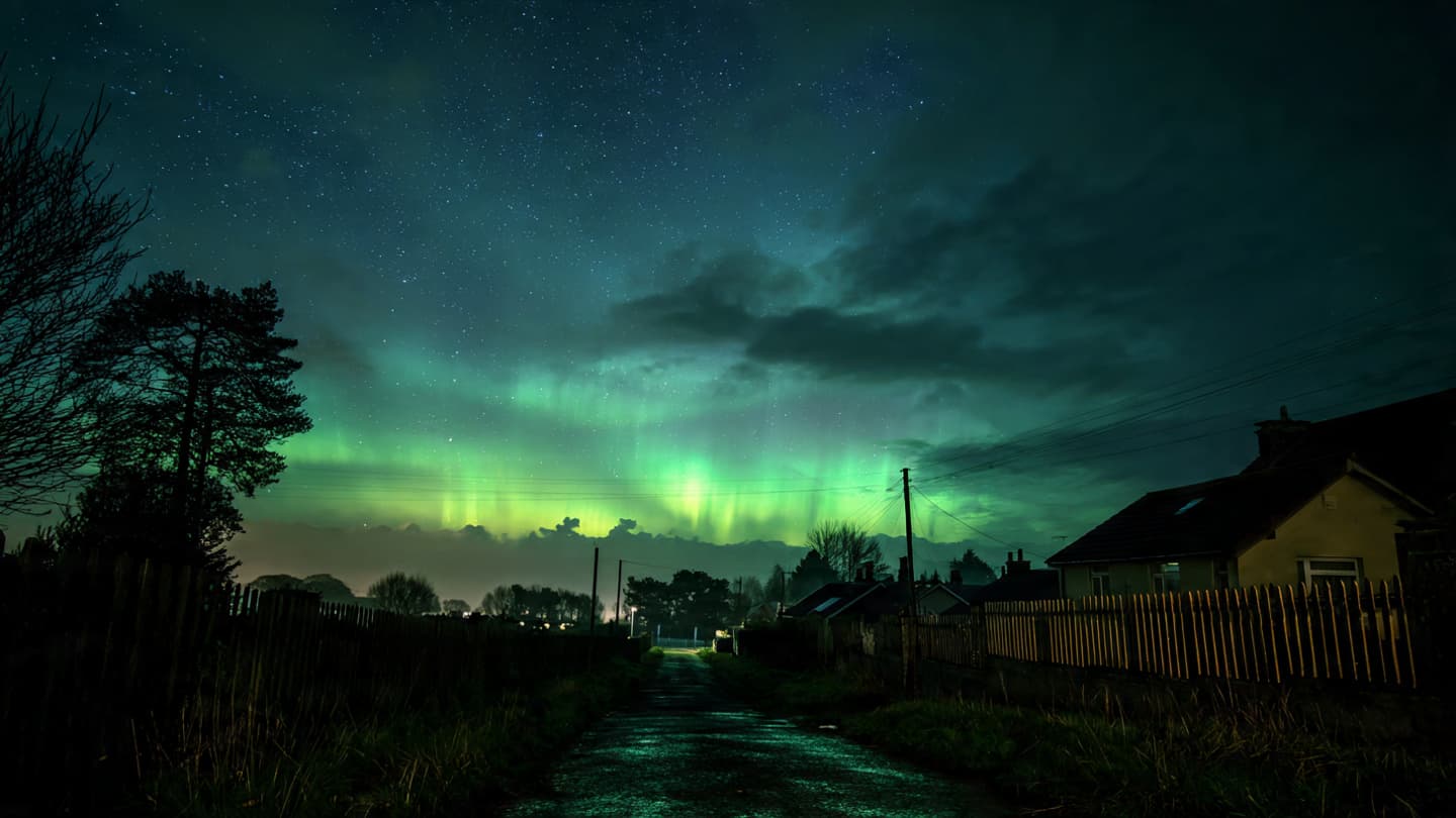 When the Sun Whispers, the Irish Sky May Answer in Light