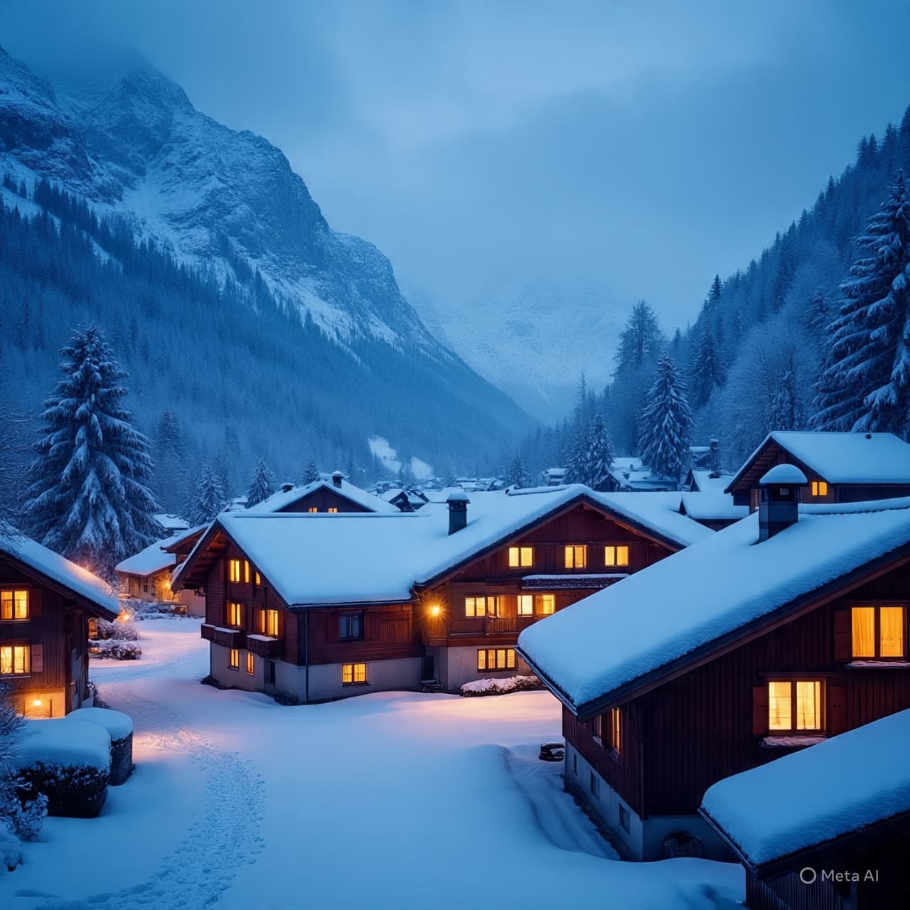 Under the Same Sky of White: Avalanches, Derailment, and an Alpine Pause