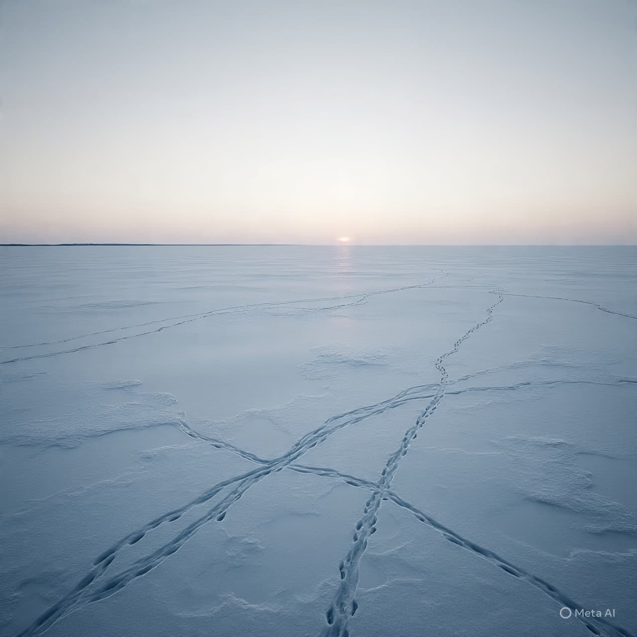 Across Frozen Water and Fading Light: A Journey Ends on the Wide Stillness of Georgian Bay