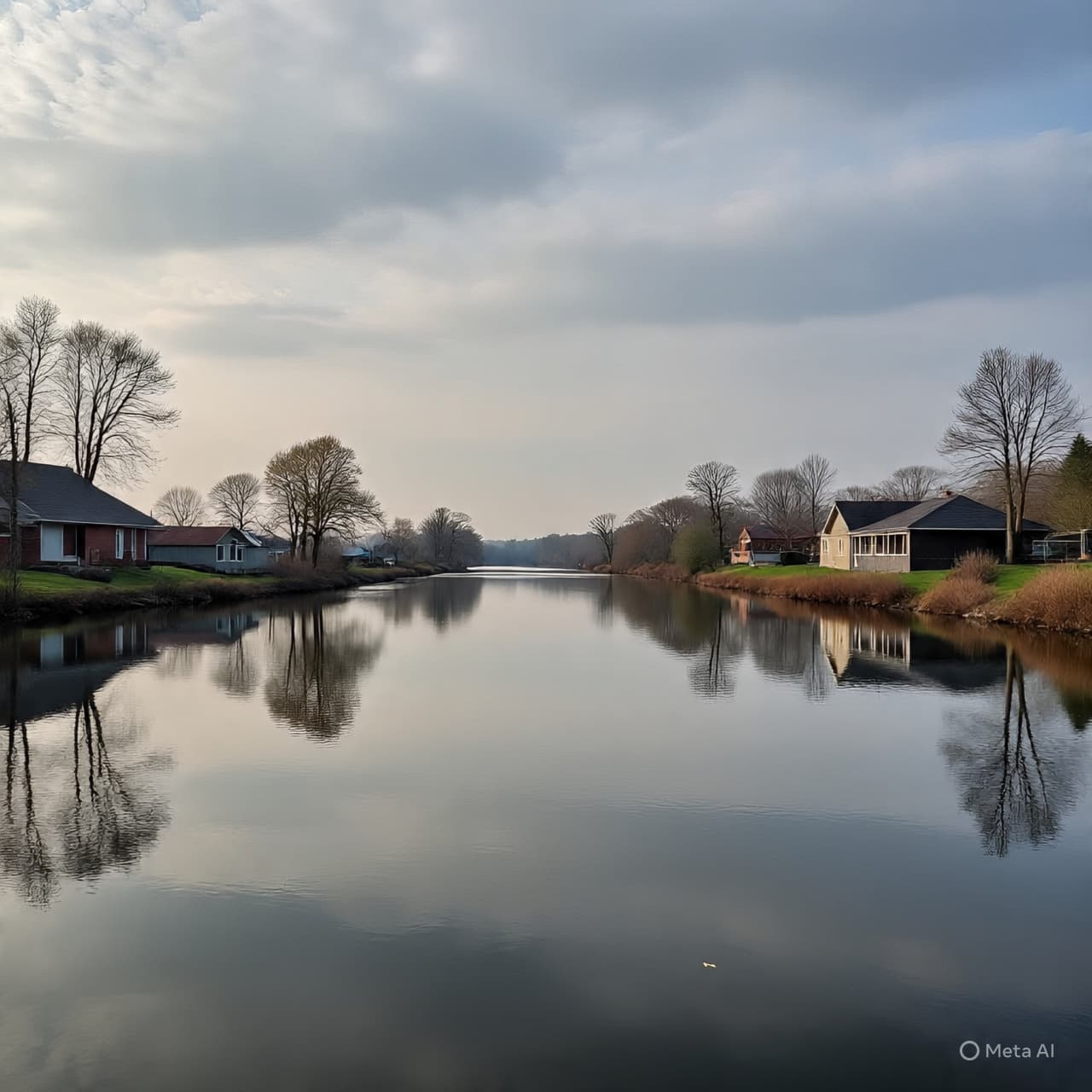 When the River Claims the Town: A Narrative of the Submerged Heartland Streets