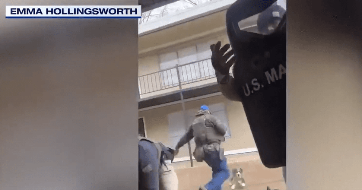 US Marshals Defend Officer Seen on Video Kicking Dog During Arrest, Call It a Necessary Action