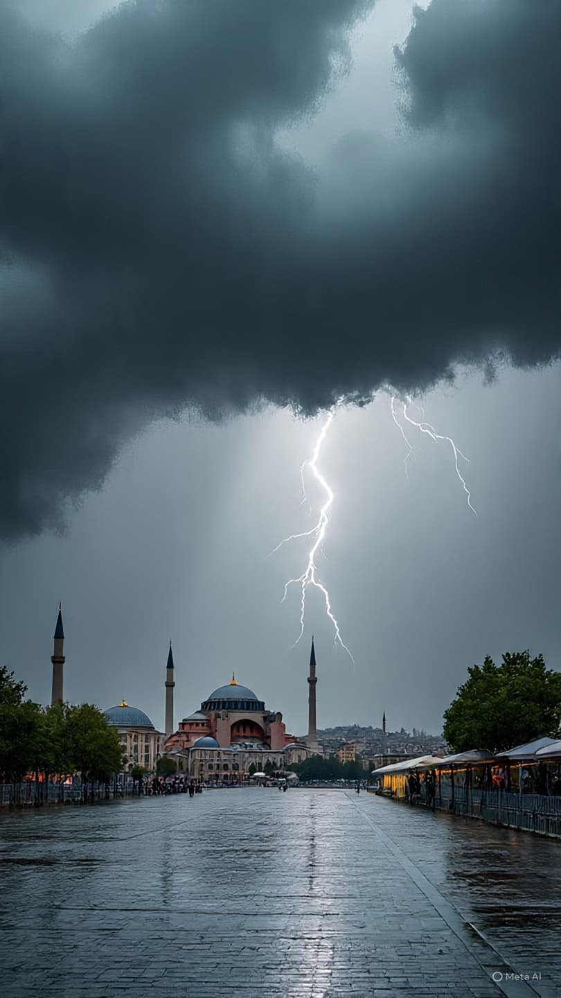 Between Wind and Water: What Happens When Nature Slows a Metropolis?