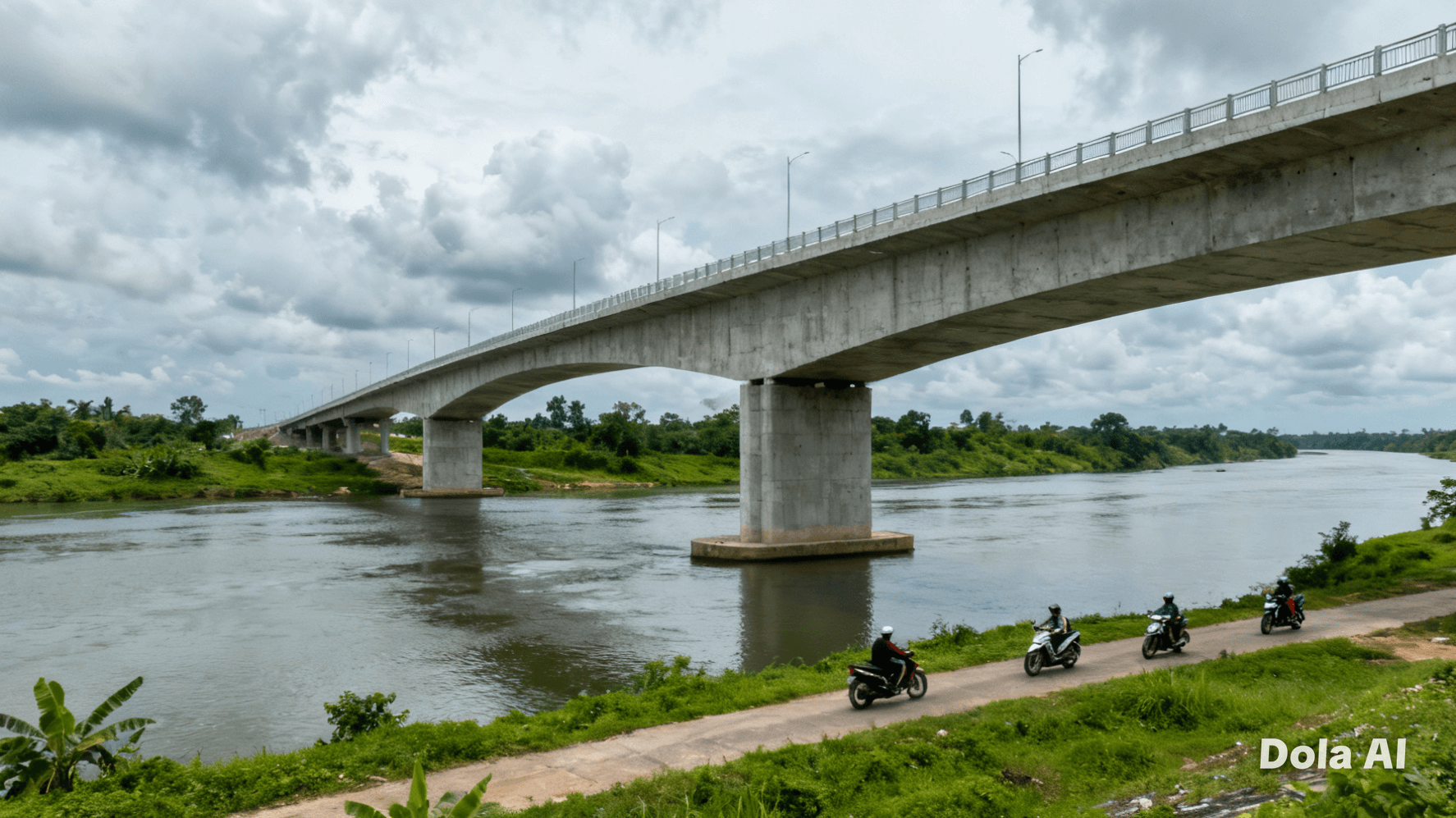 Over the Flow of the Citarum, a Span of Hope Links Communities in Karawang