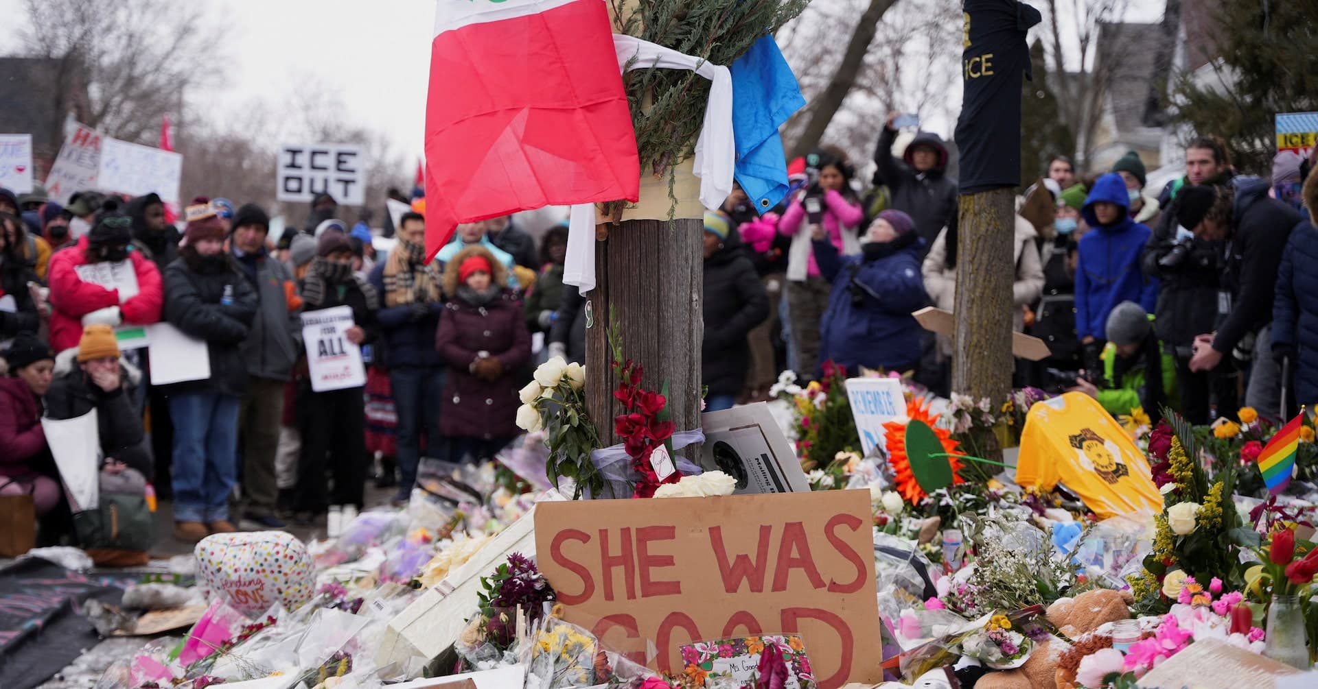 Tens of Thousands Protest in Minneapolis Over Fatal ICE Shooting