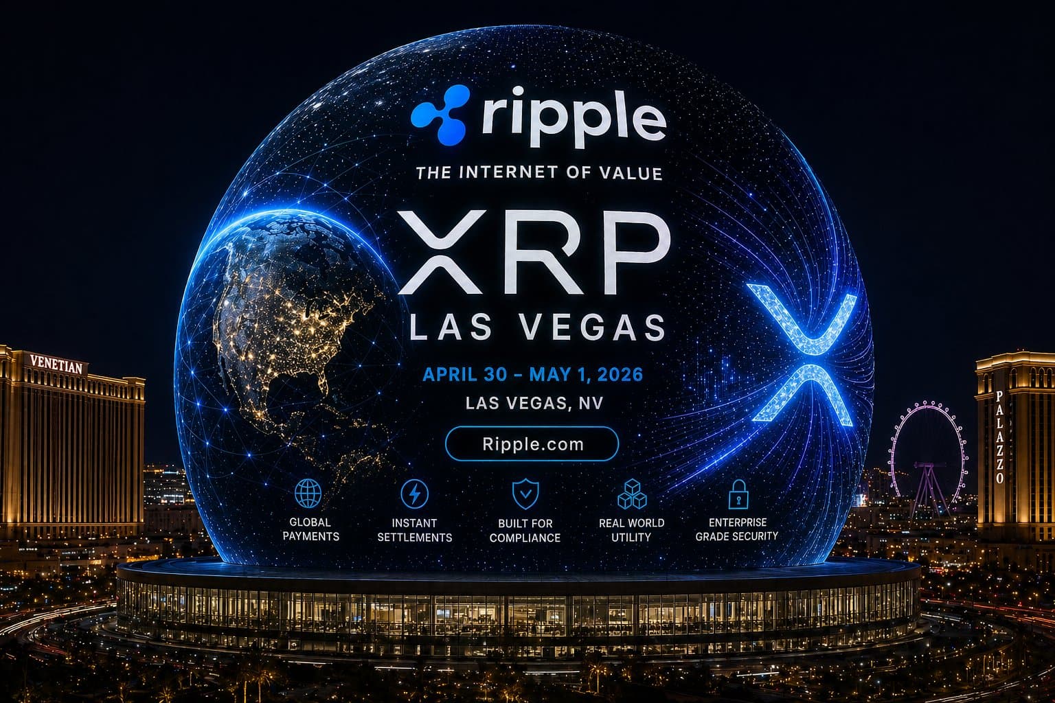 Ripple Unveils 'The Internet of Value' Summit in Las Vegas
